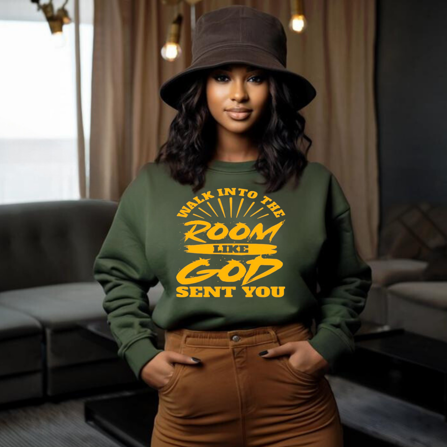 Walk Into the Room Like God Sent You