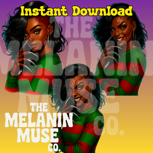 Melanin Freddie Girl
