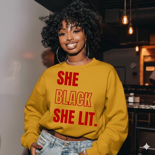 She Black She Lit.