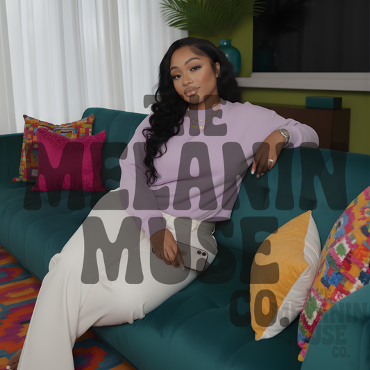 Melanin Muse Mockup - Lavender