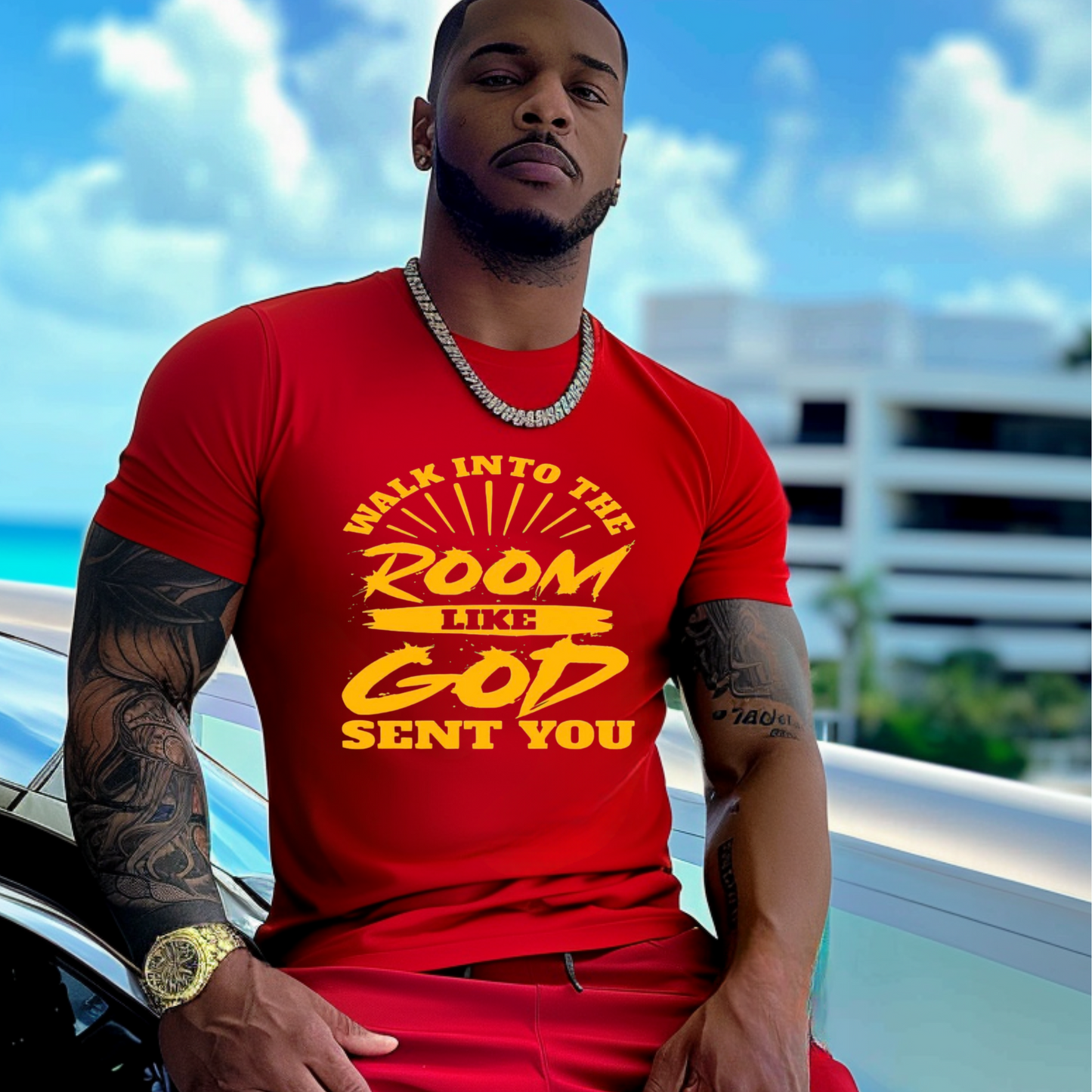 Walk Into the Room Like God Sent You