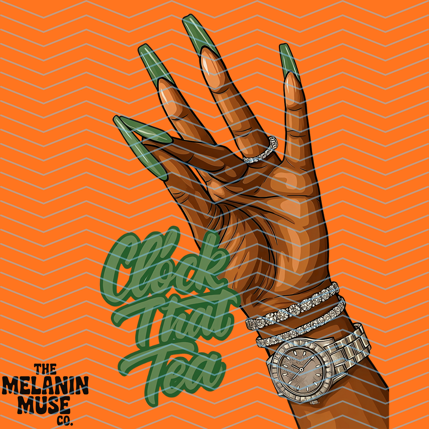 Clock That Tea 14 Piece PNG Bundle