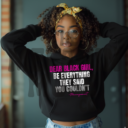 Dear Black Girl..