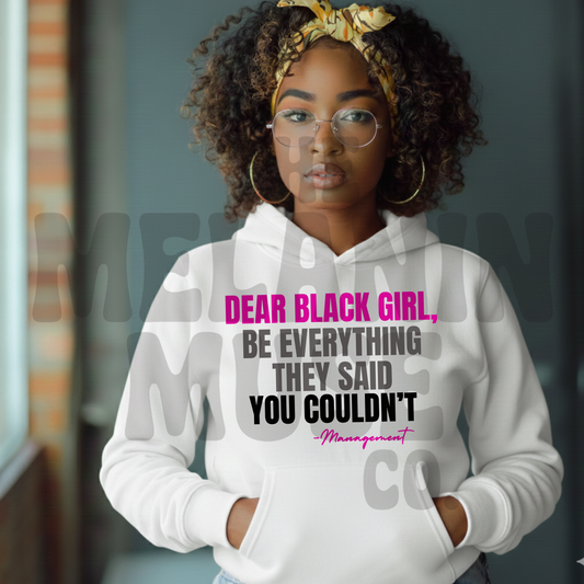 Dear Black Girl..
