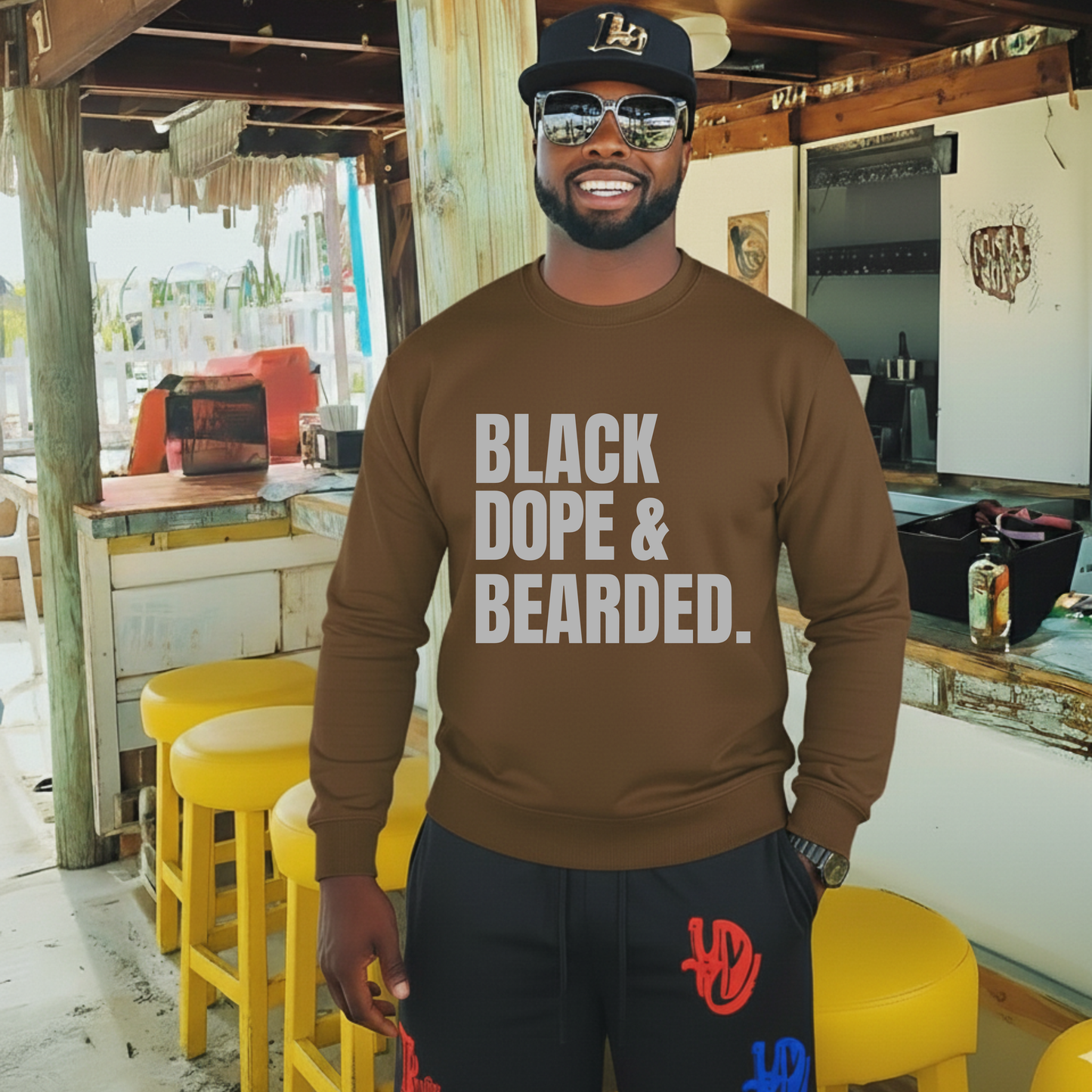 Black, Dope & Bearded.