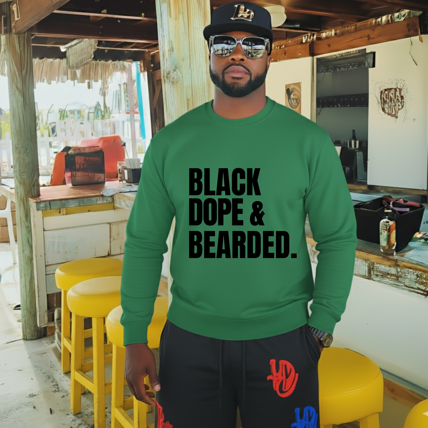 Black, Dope & Bearded.
