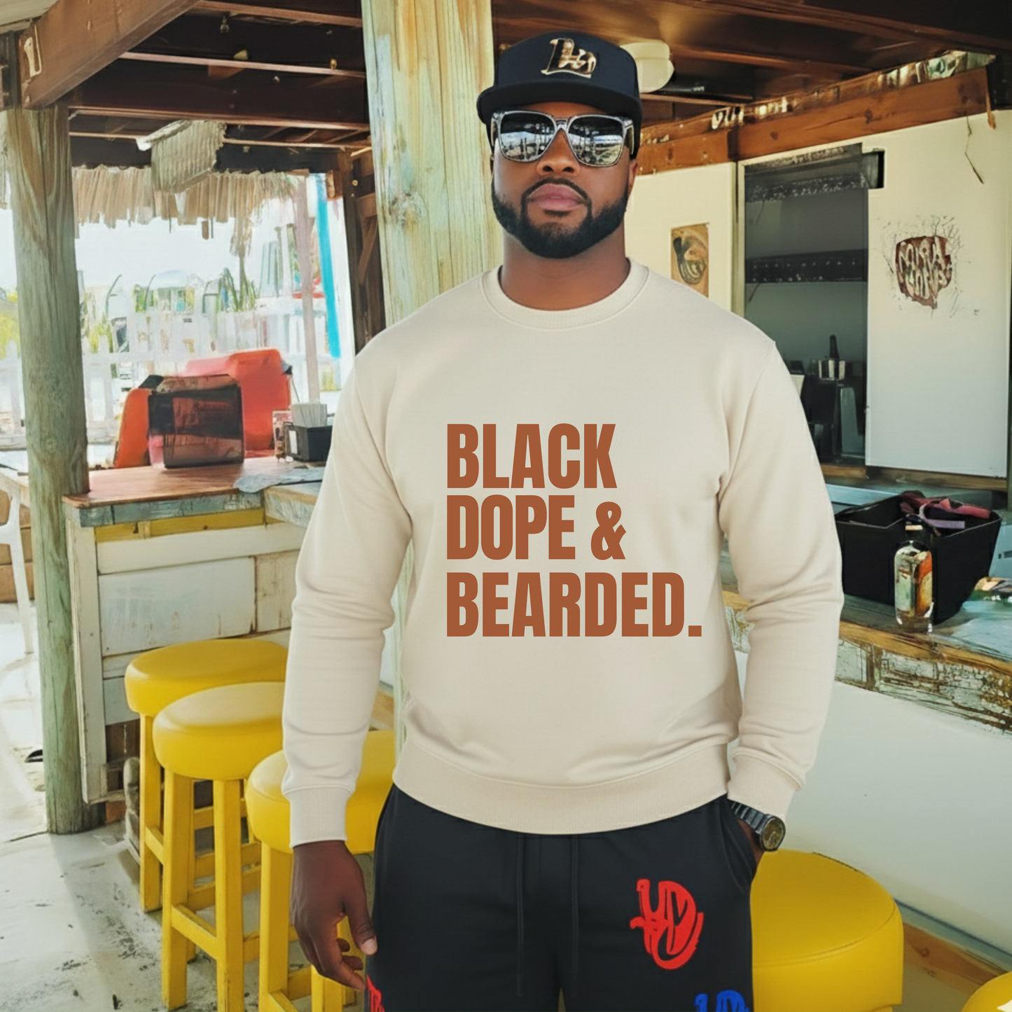 Black, Dope & Bearded.