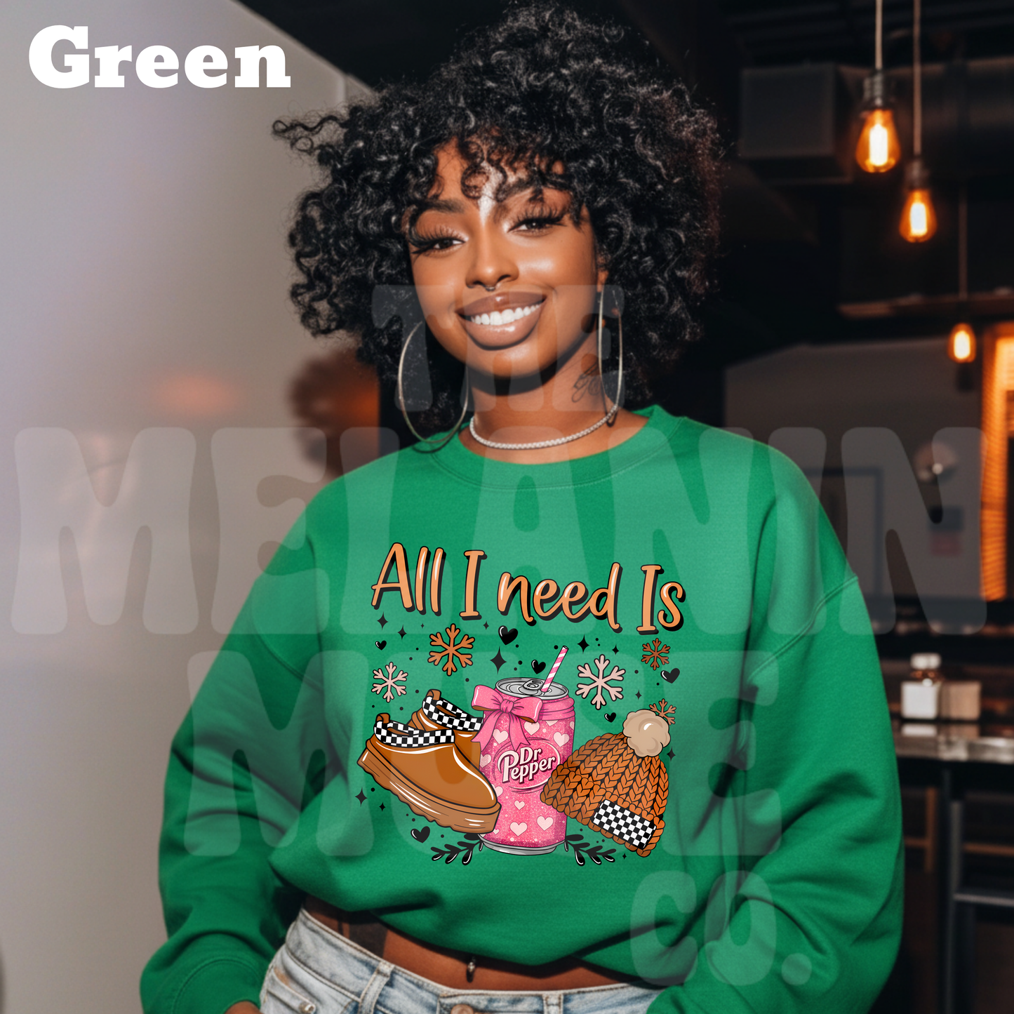 All I Need Is Dr Pepper Fall Sweatshirt 🍁