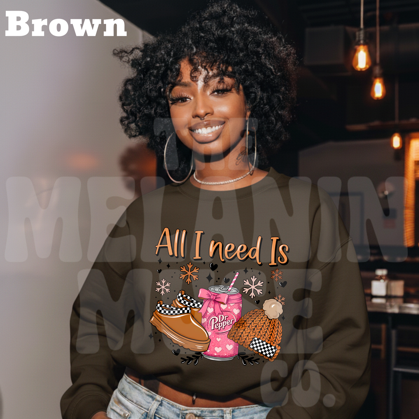 All I Need Is Dr Pepper Fall Sweatshirt 🍁