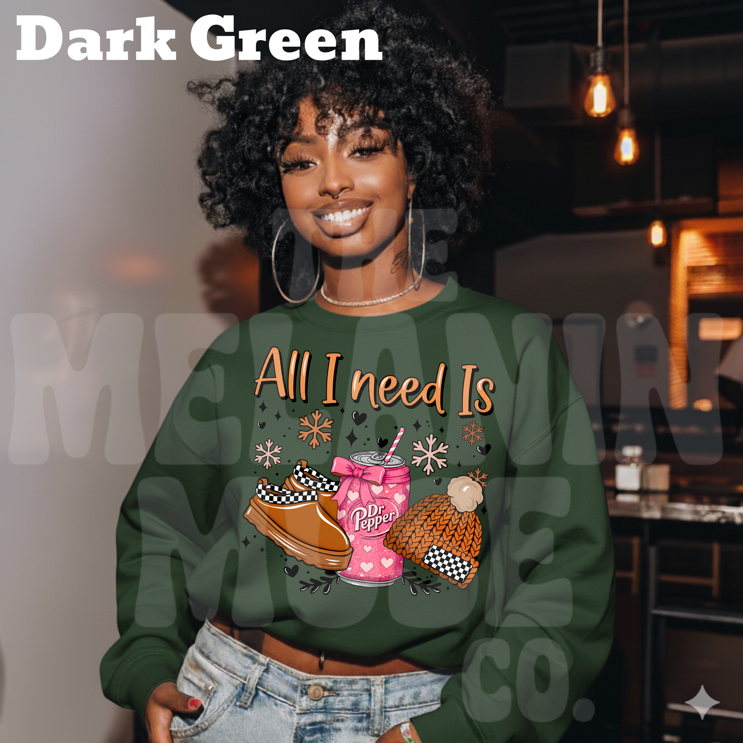 All I Need Is Dr Pepper Fall Sweatshirt 🍁