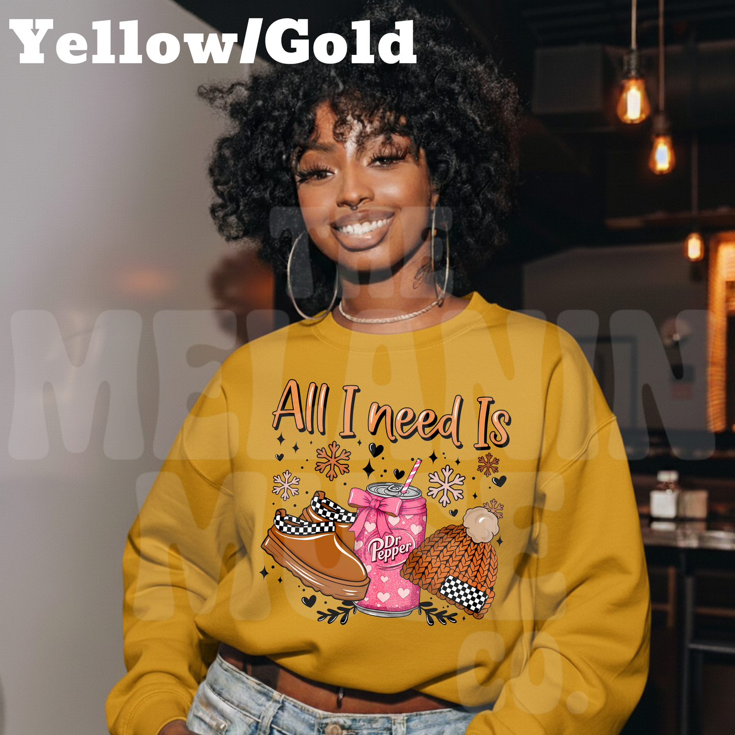 All I Need Is Dr Pepper Fall Sweatshirt 🍁