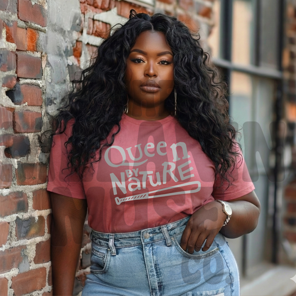 Queen By Nature Sweatshirt | The Melanin Muse Co. Queen By Nature Sweatshirt | The Melanin Muse Co.