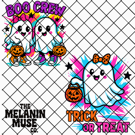 Halloween Ghost 2-Piece PNG