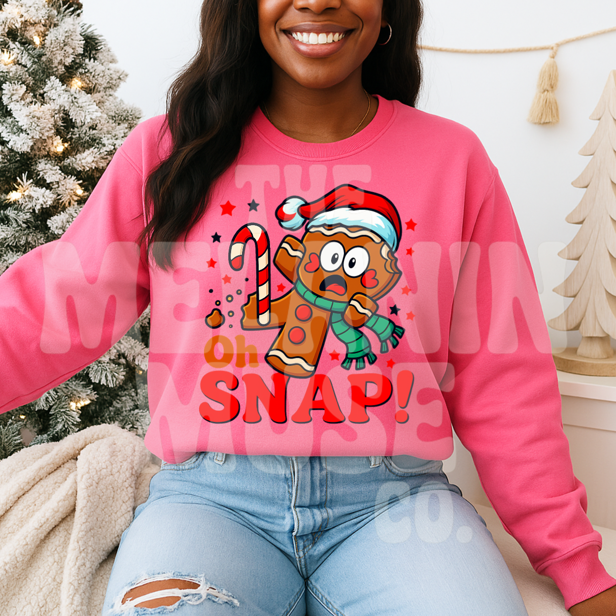 Oh Snap! Gingerbread Christmas PNG
